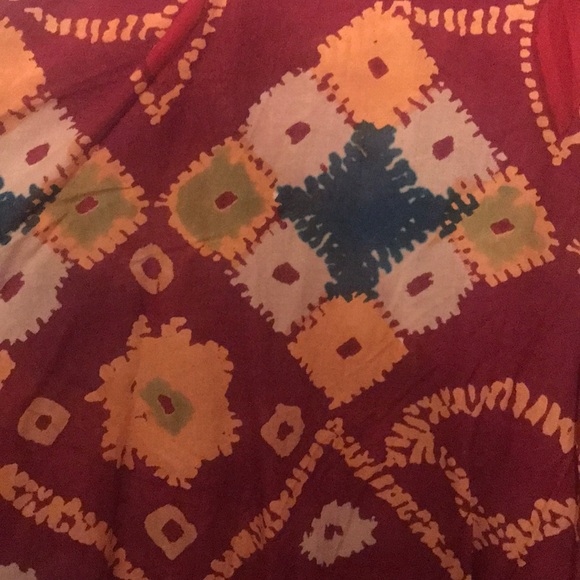 Maroon kimono - Picture 2 of 2